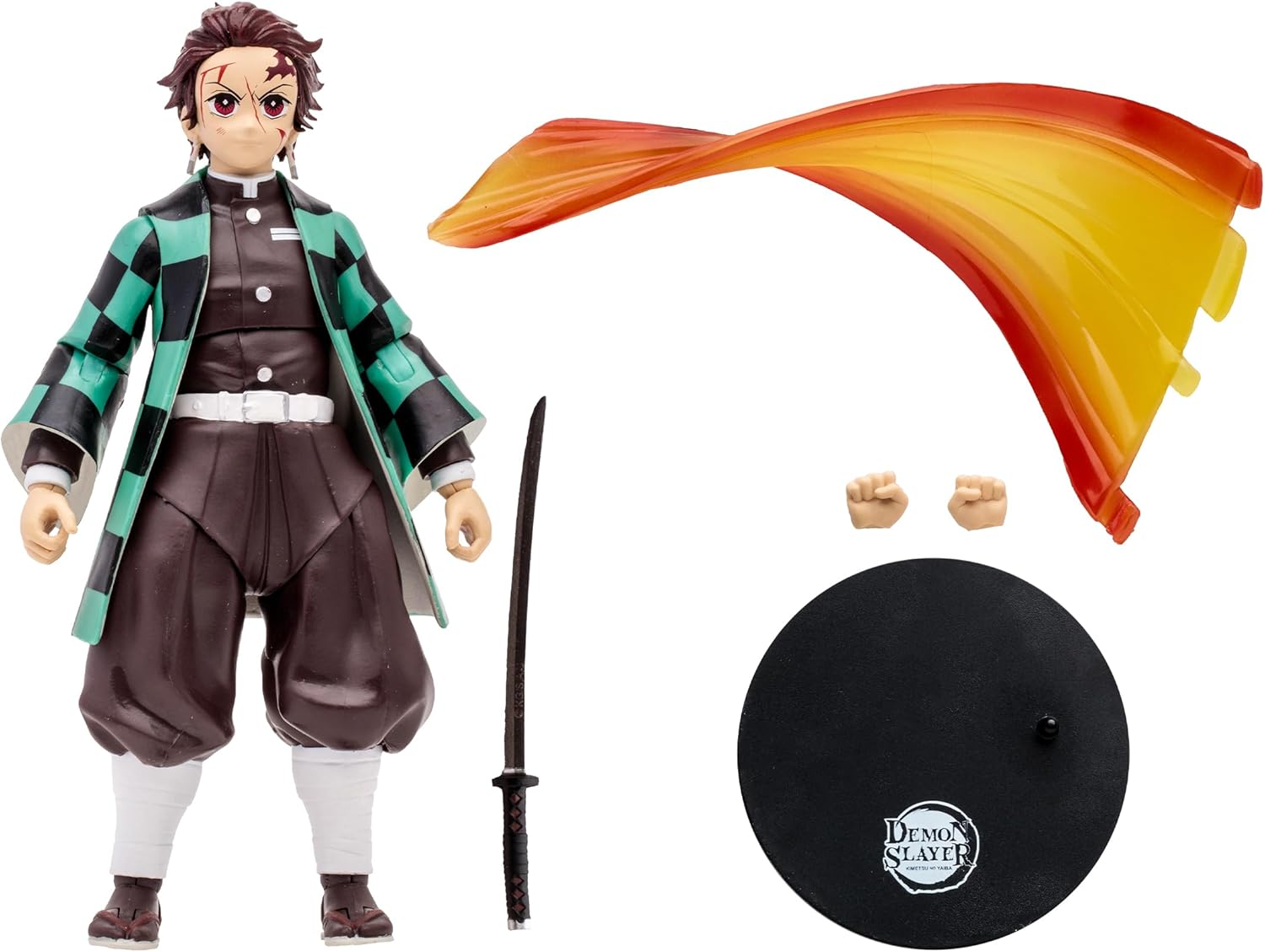 McFarlane Figura 7" Demon Slayer WV3 Tanjiro Kamado (Variante Batalla Rui