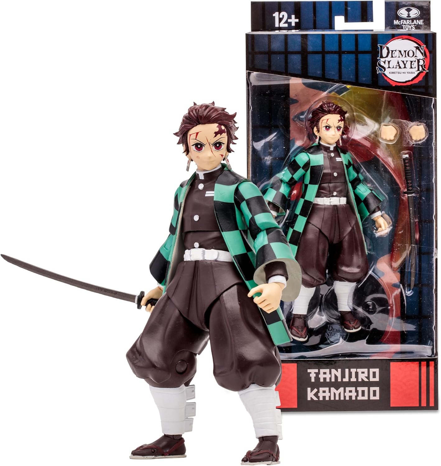 McFarlane Figura 7" Demon Slayer WV3 Tanjiro Kamado (Variante Batalla Rui