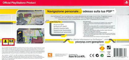 PSP Sony Go! Explore +Ric.GPS+Car Adapt.