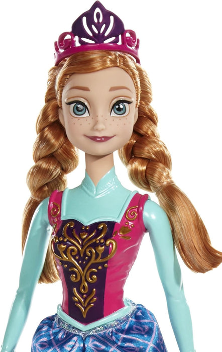 Disney Frozen - Il regno di ghiaccio Ragazze Bambola Royal Color Anna - blu