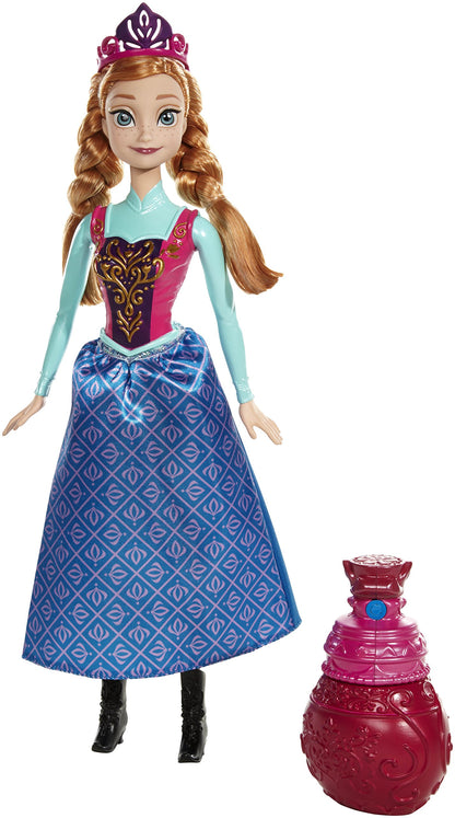 Disney Frozen - Il regno di ghiaccio Ragazze Bambola Royal Color Anna - blu