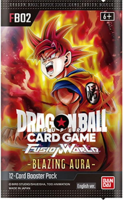 BANDAI | Dragon Ball Super CG: Fusion World 02 (FB02) Espositore Booster | Display di carte collezionabili | Età 6+ | 2 giocatori