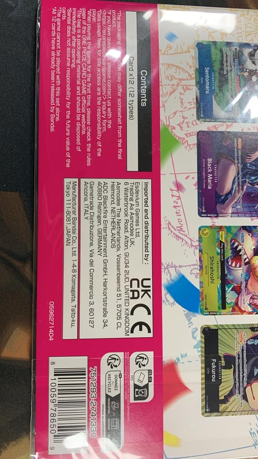 One Piece TCG: Collezione di carte premium Cardfest 2024