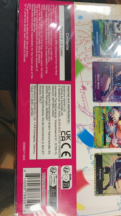 One Piece TCG: Collezione di carte premium Cardfest 2024