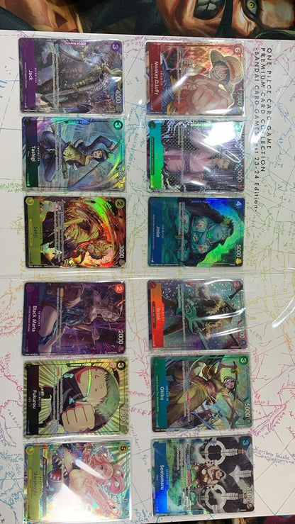 One Piece TCG: Collezione di carte premium Cardfest 2024