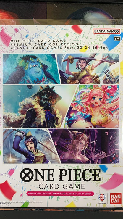 One Piece TCG: Collezione di carte premium Cardfest 2024