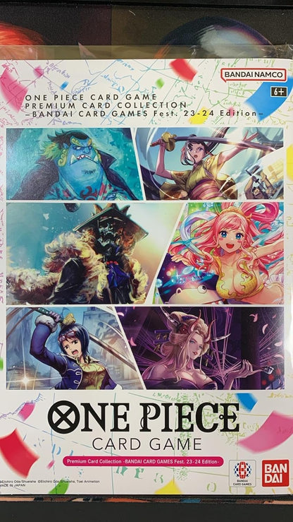 One Piece TCG: Collezione di carte premium Cardfest 2024