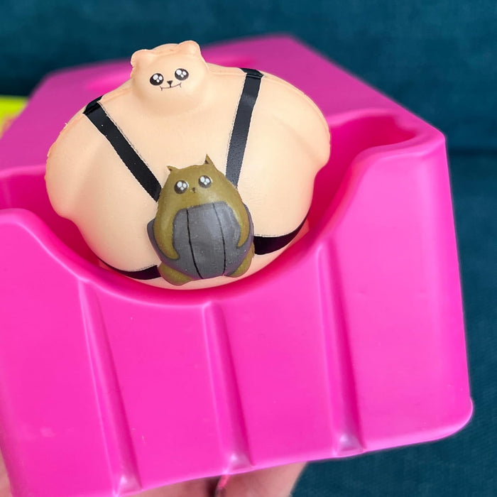 Asmodee Exploding Kittens: Catchables - Gatto nel Sacco, Gioco da Tavolo, 8+ Anni, 2+ Giocatori, Edizione in Italiano