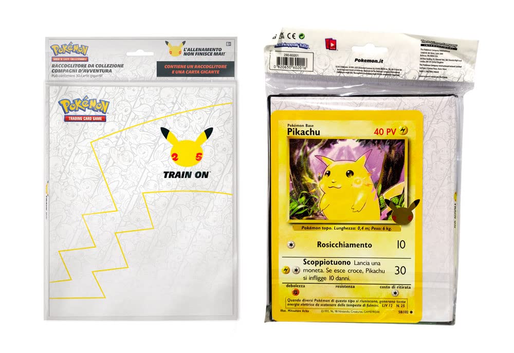 Pokemon Große Party Binder Oversize Card (IT