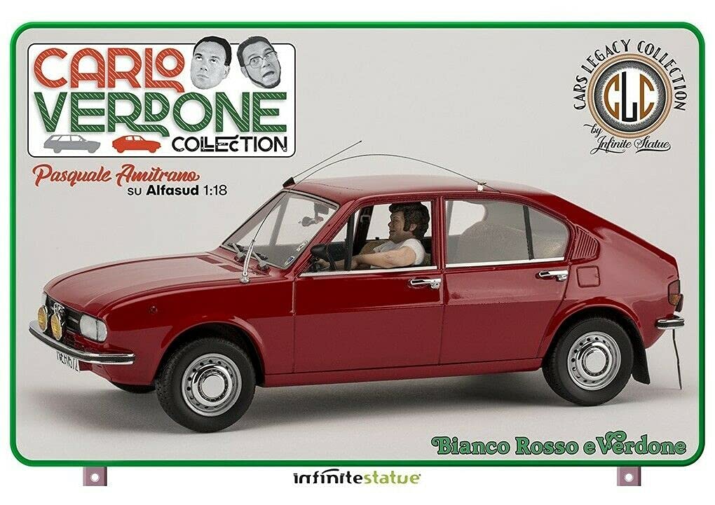 Infinite Statue AMITRANO ALFASUD Alfa 1:18 Resin Car Carlo Verdone