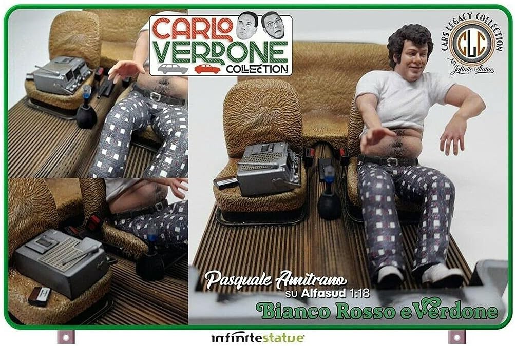 Infinite Statue AMITRANO ALFASUD Alfa 1:18 Resin Car Carlo Verdone