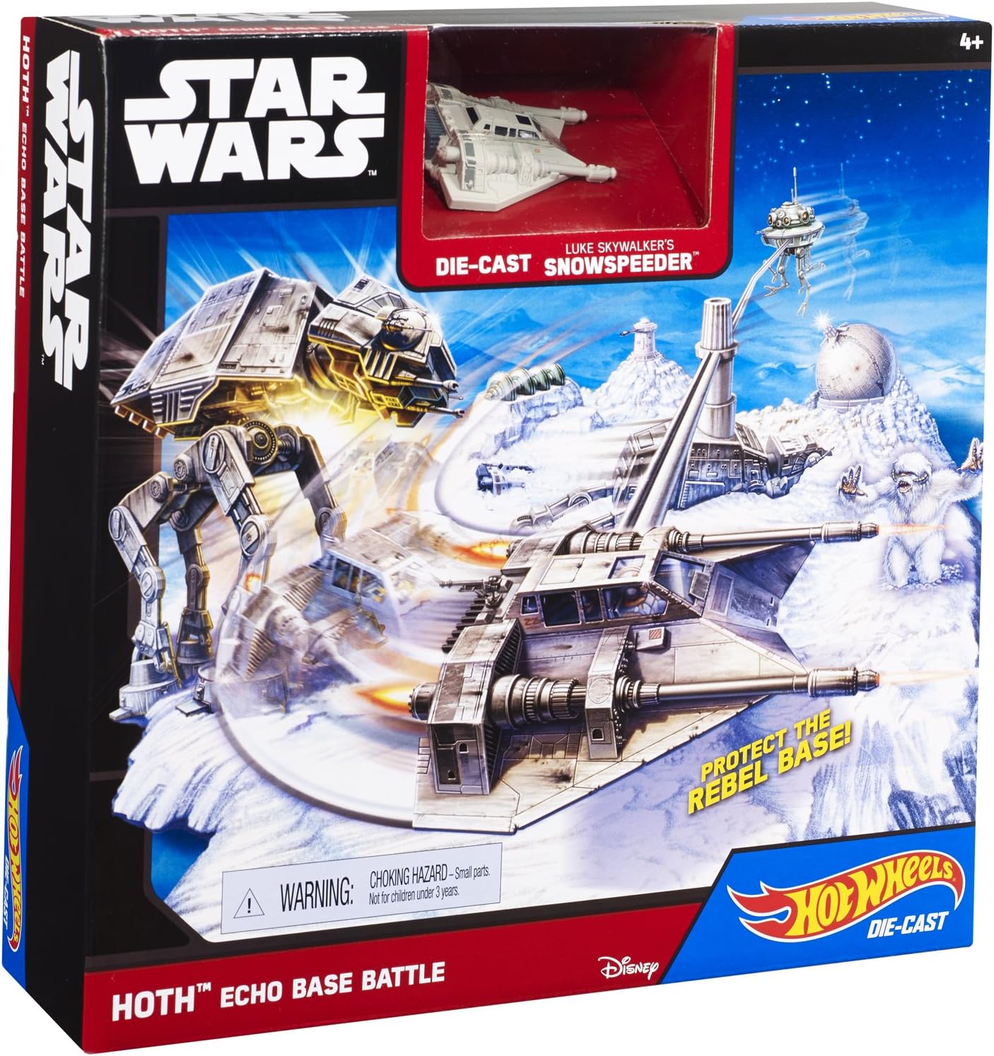 Star Wars Hoth Echo Base Battle Hot Wheels 06966