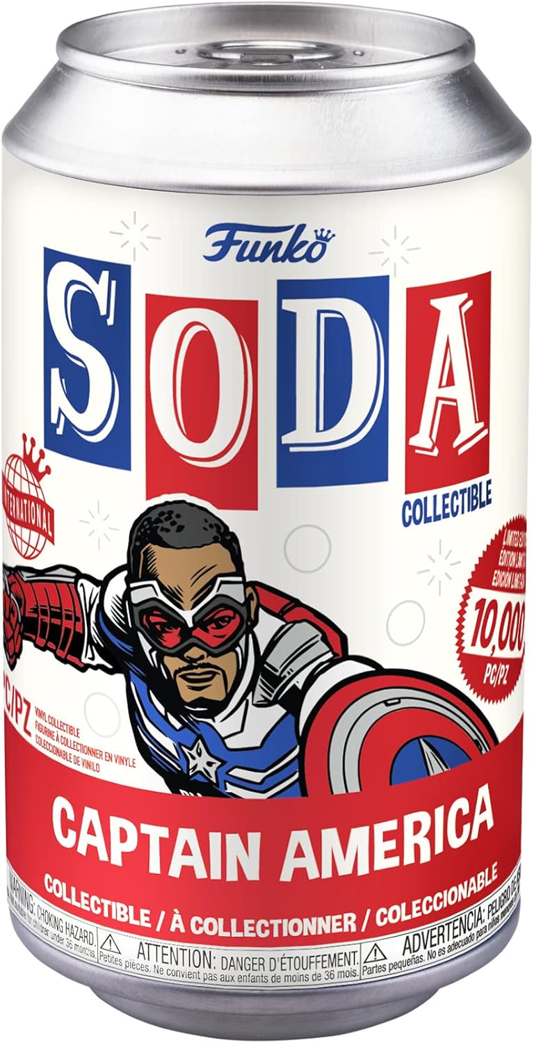 Funko Soda The Falcon & Ws Captain America W/Chase