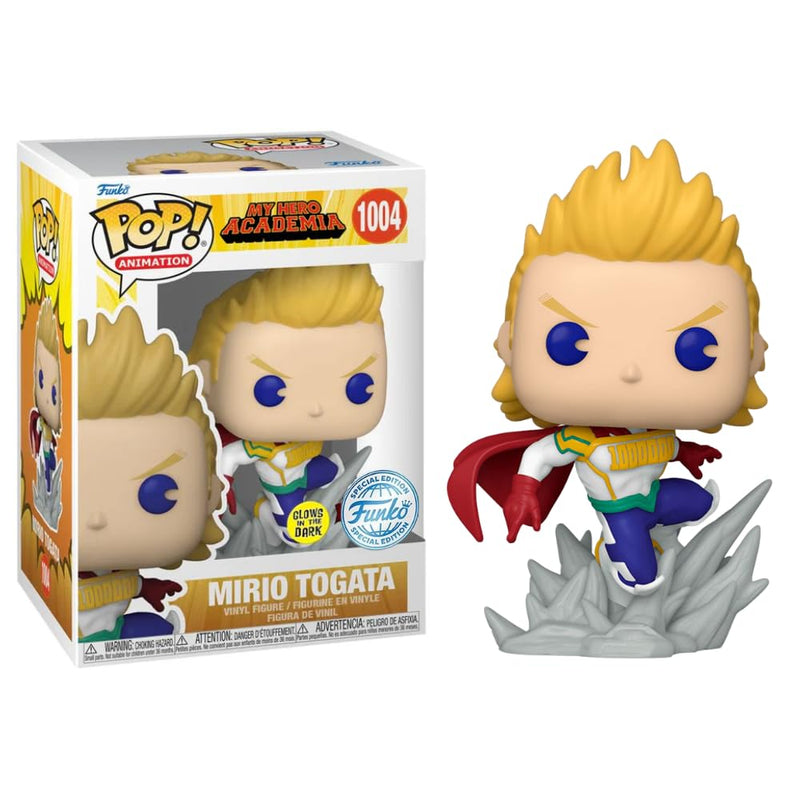 Funko POP! Animation: My Hero Academia (MHA) - Mirio - Glow In the Dark - Collectable Vinyl Figure - Gift Idea - Official Merchandise - Toys for Kids & Adults - Anime Fans