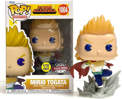 Funko POP! Animation: My Hero Academia (MHA) - Mirio - Glow In the Dark - Collectable Vinyl Figure - Gift Idea - Official Merchandise - Toys for Kids & Adults - Anime Fans