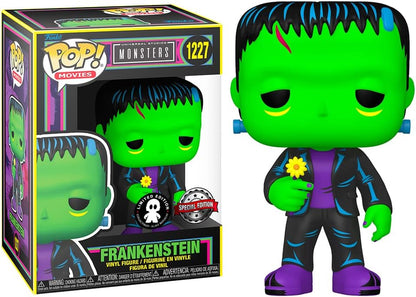 Funko Pops Monsters Universal Frankenstein Blacklight 1227