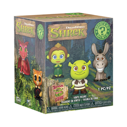 Funko Mystery Mini - Dream Works 30th - Shrek - 1 of 12 to Collect - Styles Vary- Vinyl-Sammelfigur - Geschenkidee - Offizielle Handelswaren - Spielzeug Für Kinder und Erwachsene - Movies Fans
