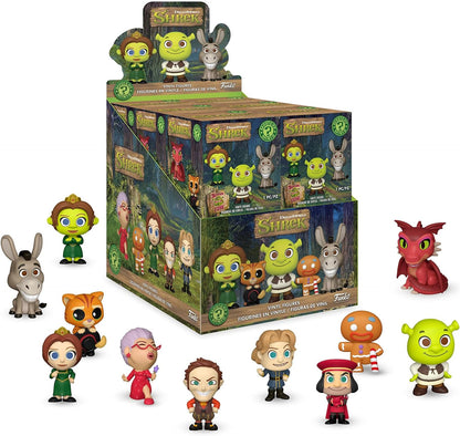 Funko Mystery Mini - Dream Works 30th - Shrek - 1 of 12 to Collect - Styles Vary- Vinyl-Sammelfigur - Geschenkidee - Offizielle Handelswaren - Spielzeug Für Kinder und Erwachsene - Movies Fans