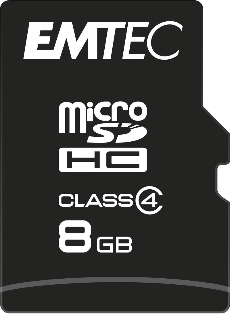 Emtec Mini Super Jumbo Scheda Memoria Micro SD 8GB, Verde Verde 8 go