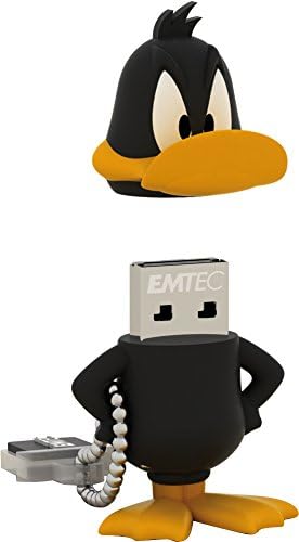 Emtec Looney Tunes Daffy Duck L105 Memoria 8 GB, USB 2.0, Nero