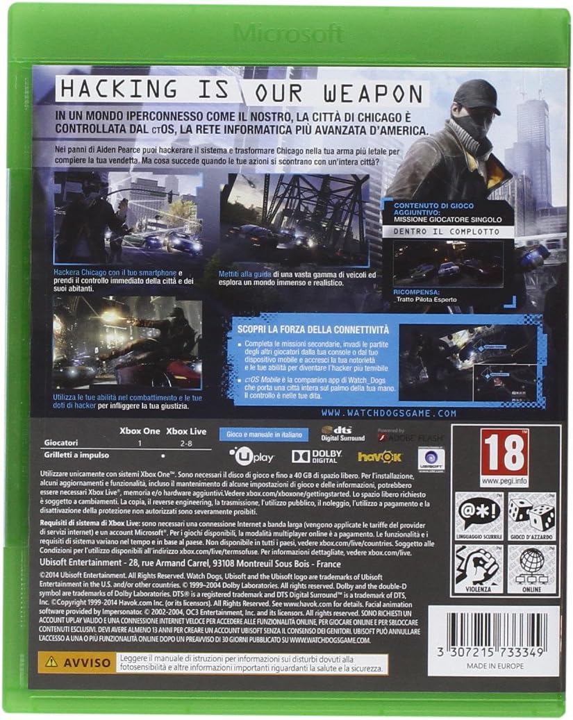 Watch Dogs D1 Special Edition