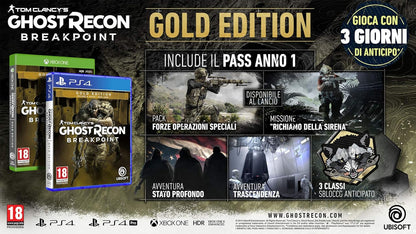 Ghost Recon Breakpoint Gold Edition PlayStation 4
