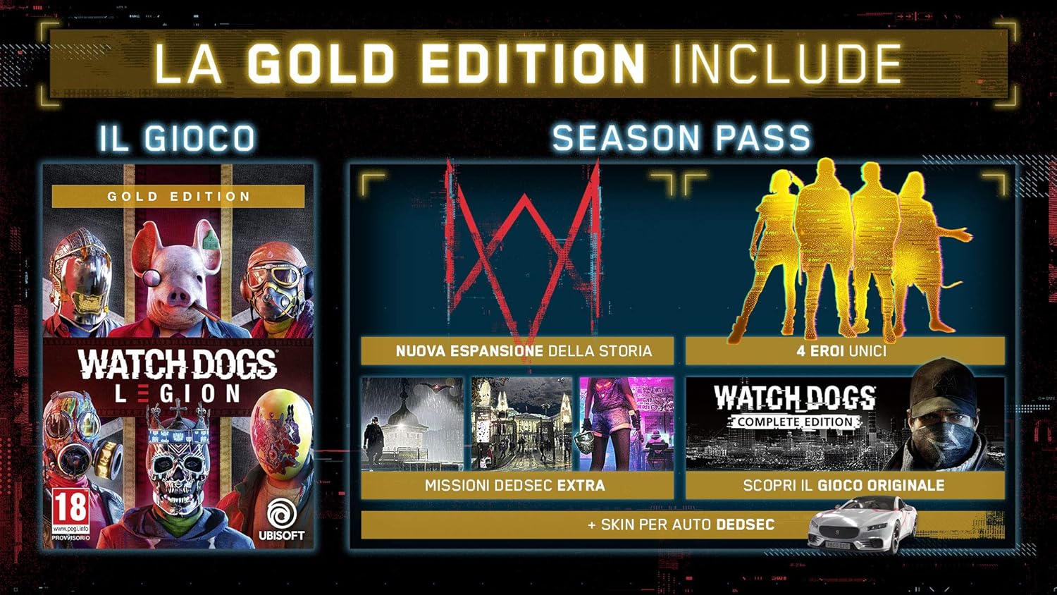 Watch Dogs Legion Gold Edition - Xbox One