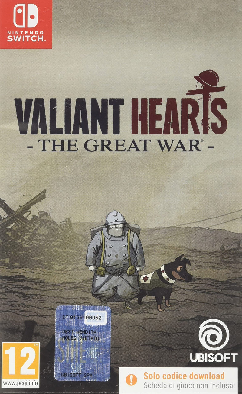 Nintendo Switch: Valiant Hearts The Great War (Code In Box / Solo Download)