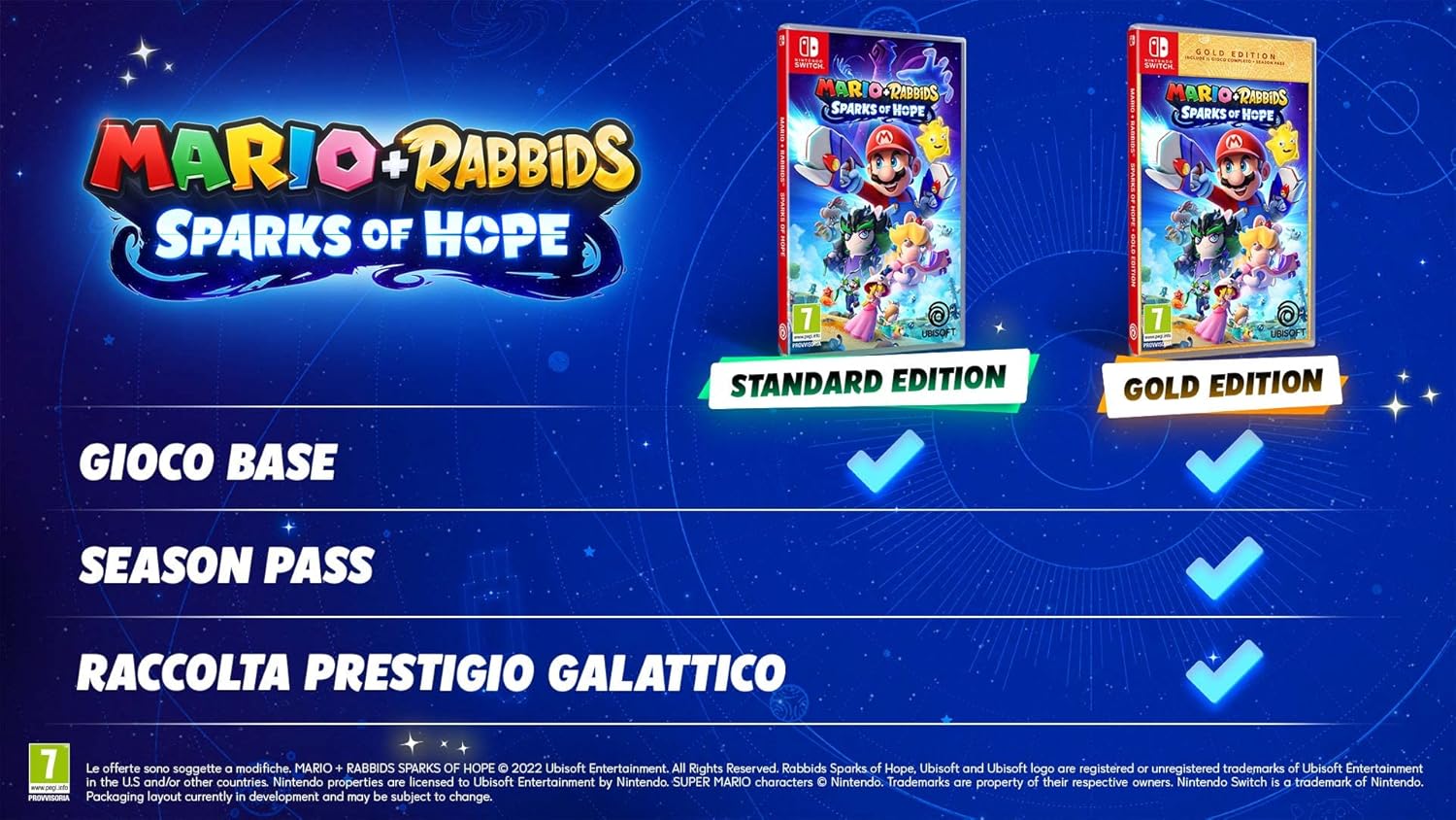 Mario + Rabbids Sparks Of Hope Gold Edition