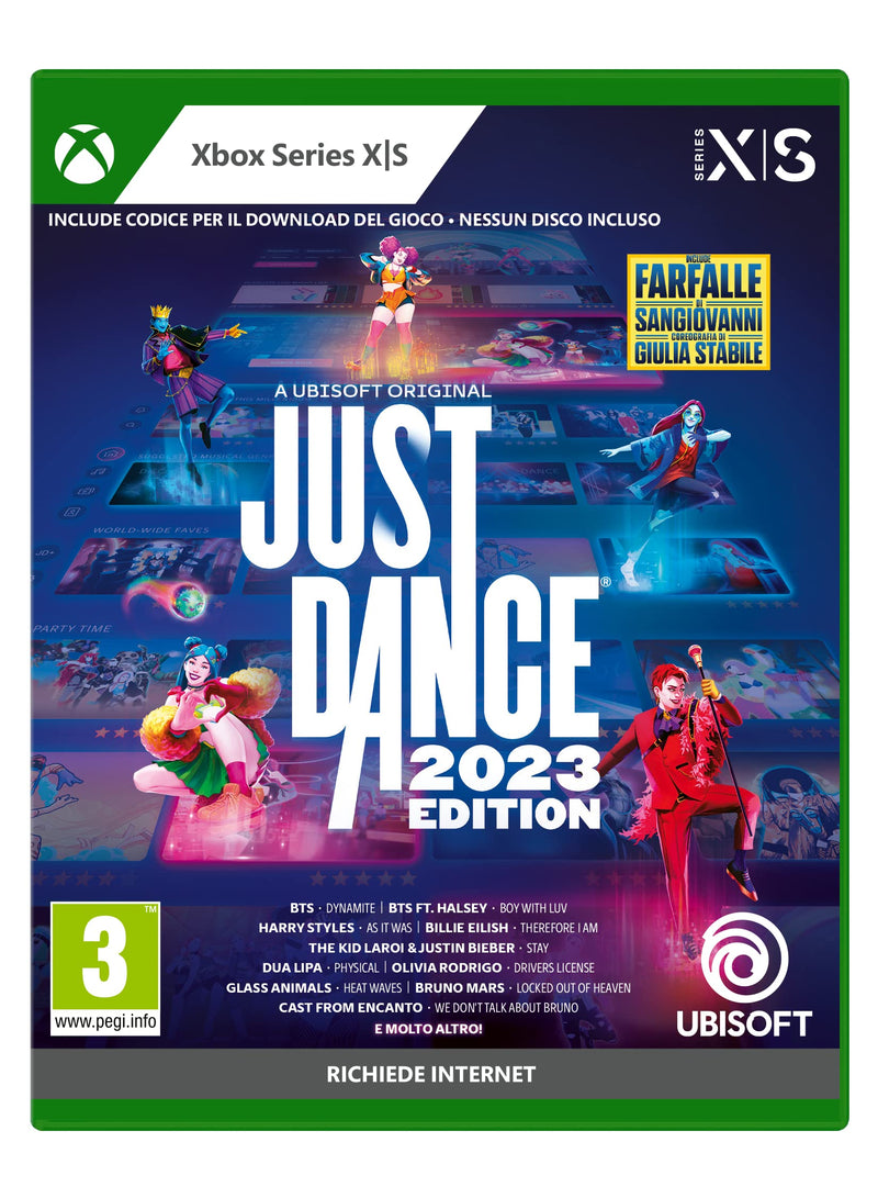 Just Dance 2023 code in box XBOX serie X/S