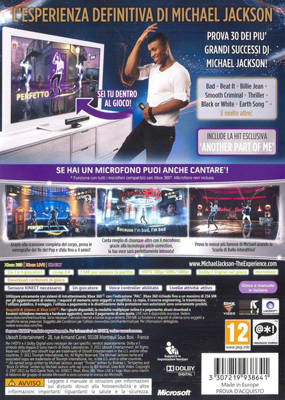 Michael Jackson The Experience D1 Vers.