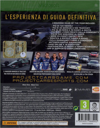 Project Cars - Game Of The Year - Xbox One