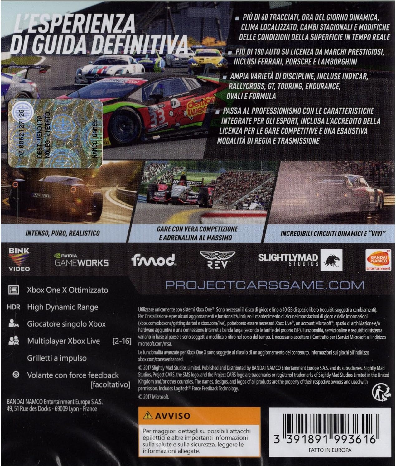 Project Cars 2 - Xbox One