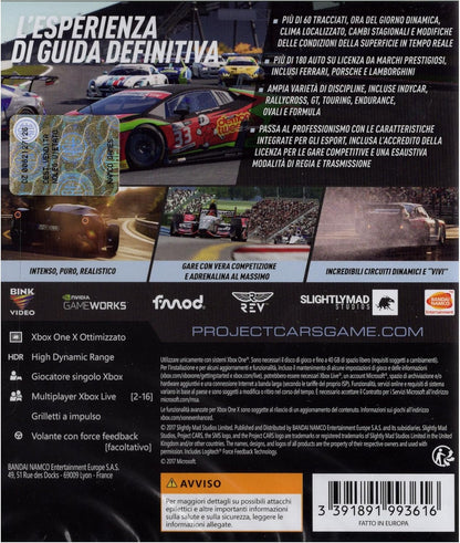 Project Cars 2 - Xbox One