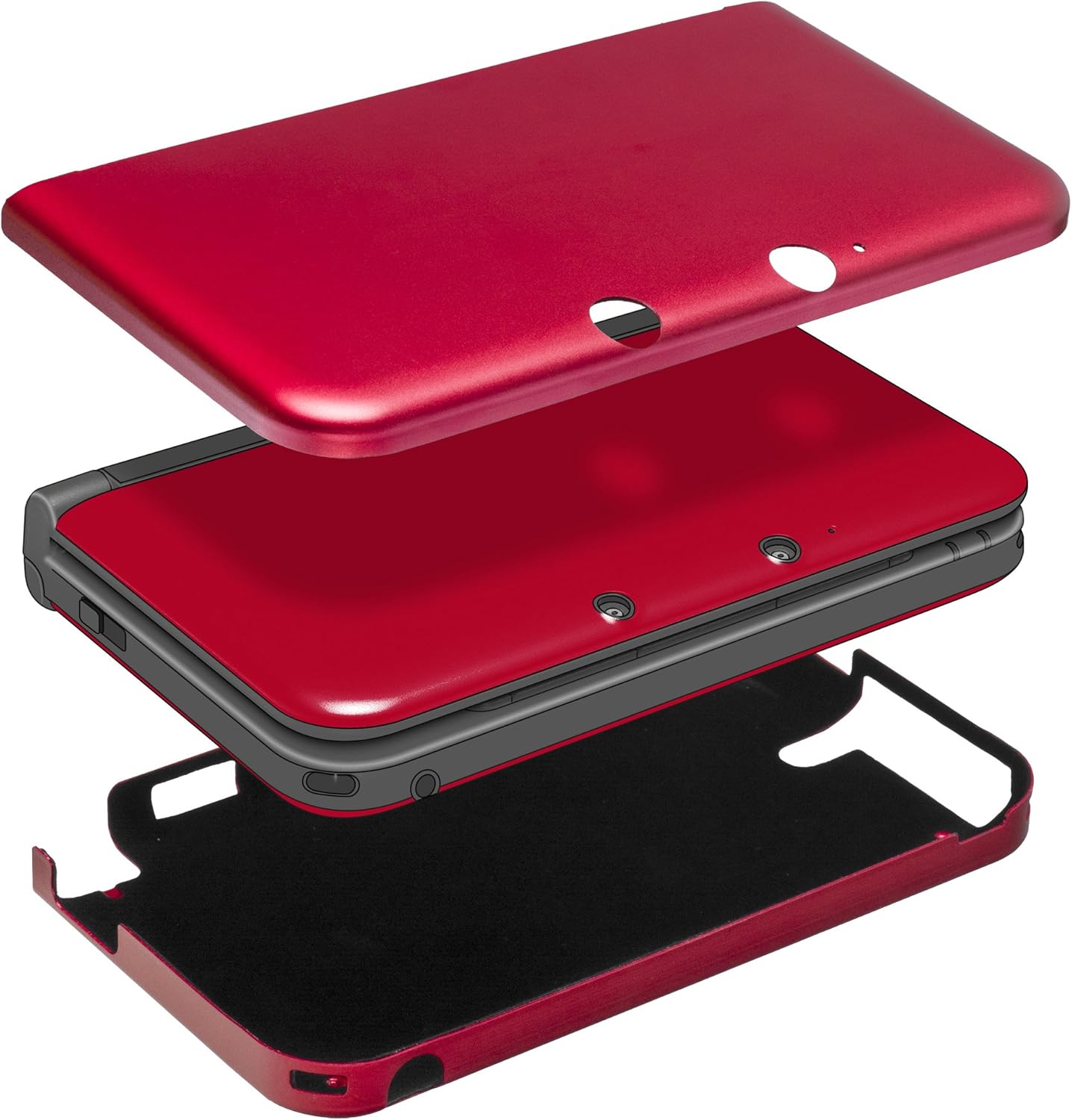 Bb Case Metal 3Ds Xl
