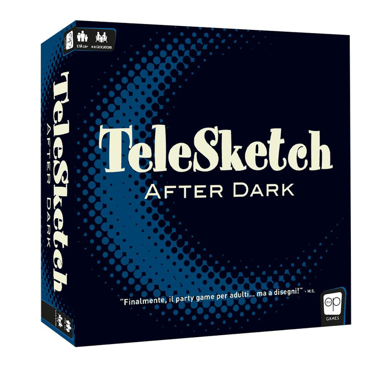 Asmodee: Telesketch After Dark, Gioco da Tavolo per Adulti, Età 18+, 4-8 Giocatori, Edizione in Italiano