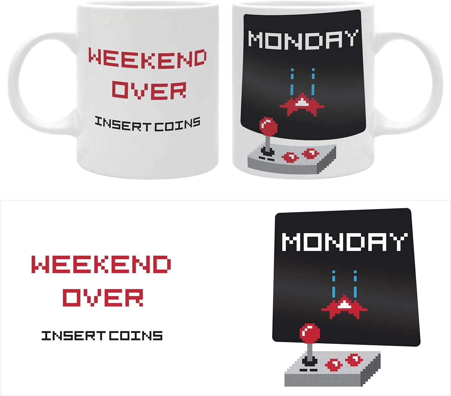 The Good Gift - Retro Gaming - Tazza 320ml - LOL And Co - Week End Over