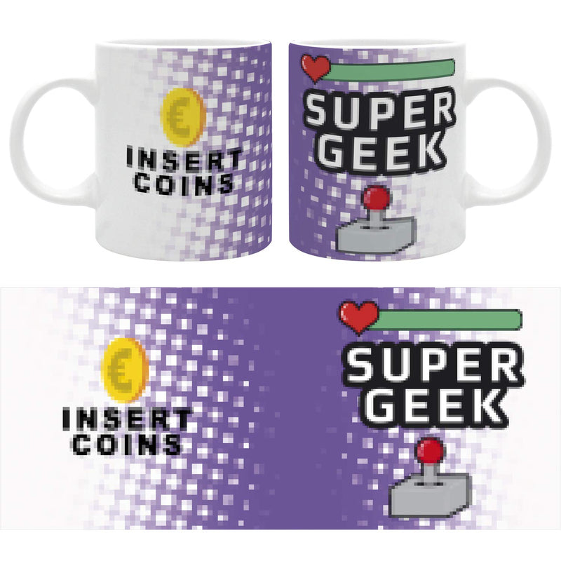 Tazza Retro Gaming Super Geek