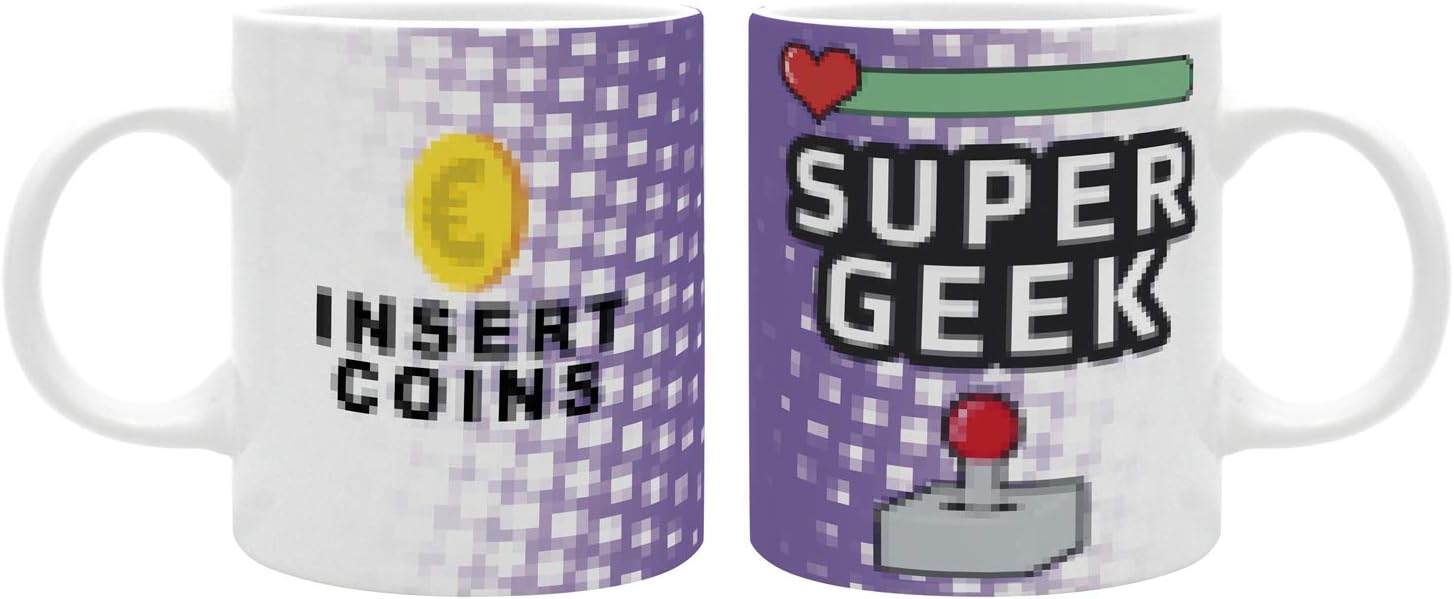 Tazza Retro Gaming Super Geek