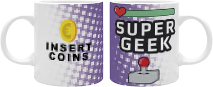 Tazza Retro Gaming Super Geek