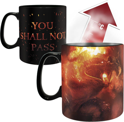 ABYstyle - LORD OF THE RINGS - Tazza Heat Change - 460 ml - Non passerai