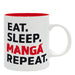 THE GOOD GIFT - Eat SLEEP MANGA REPEAT Tasse 320 ml - Asian Art