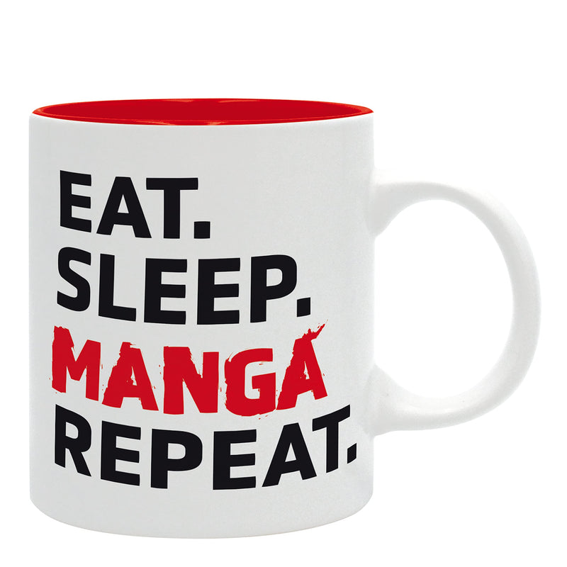 THE GOOD GIFT - Eat SLEEP MANGA REPEAT Tasse 320 ml - Asian Art