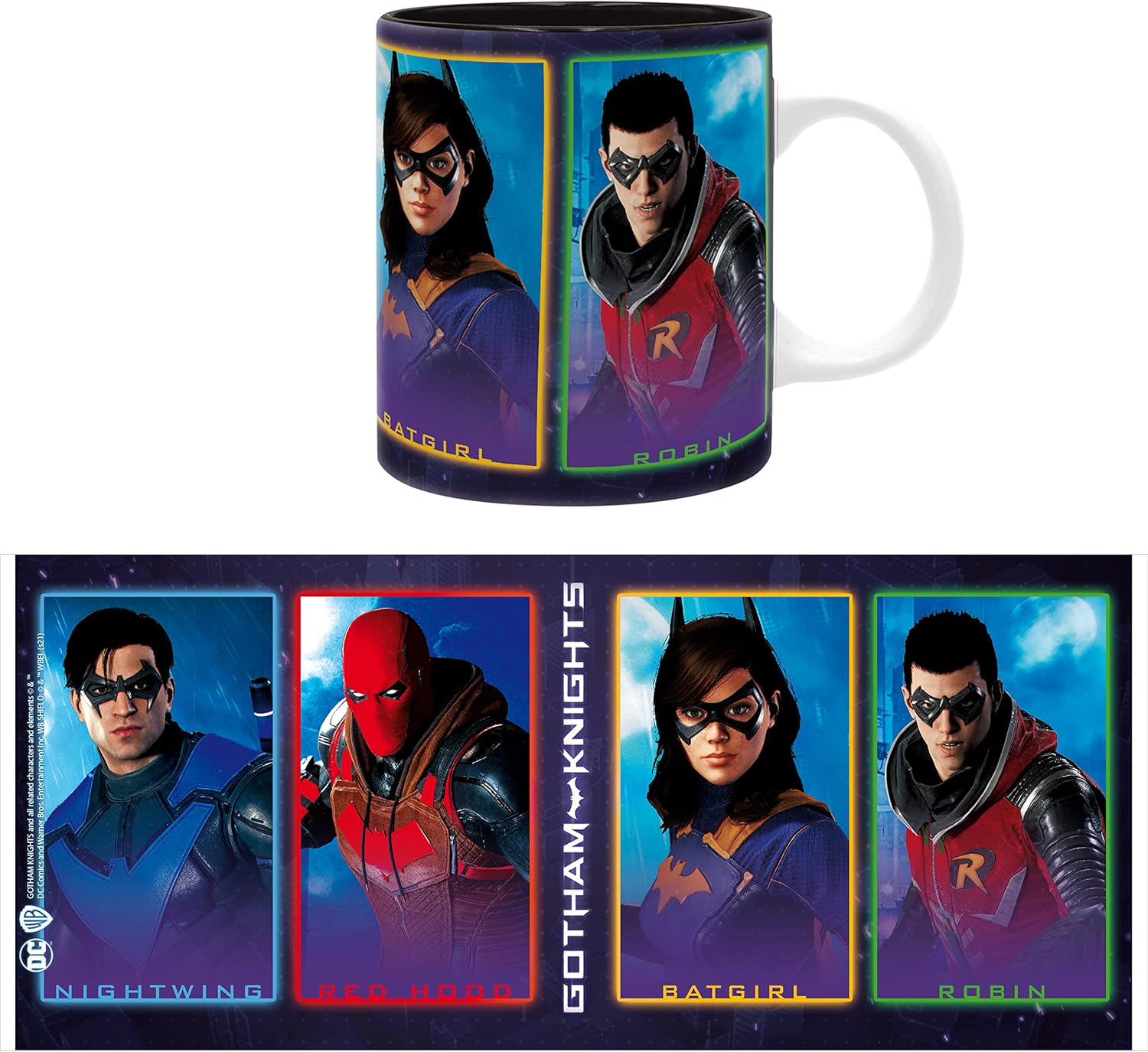 Tazza Batman Gotham Knights Gotham Heroes