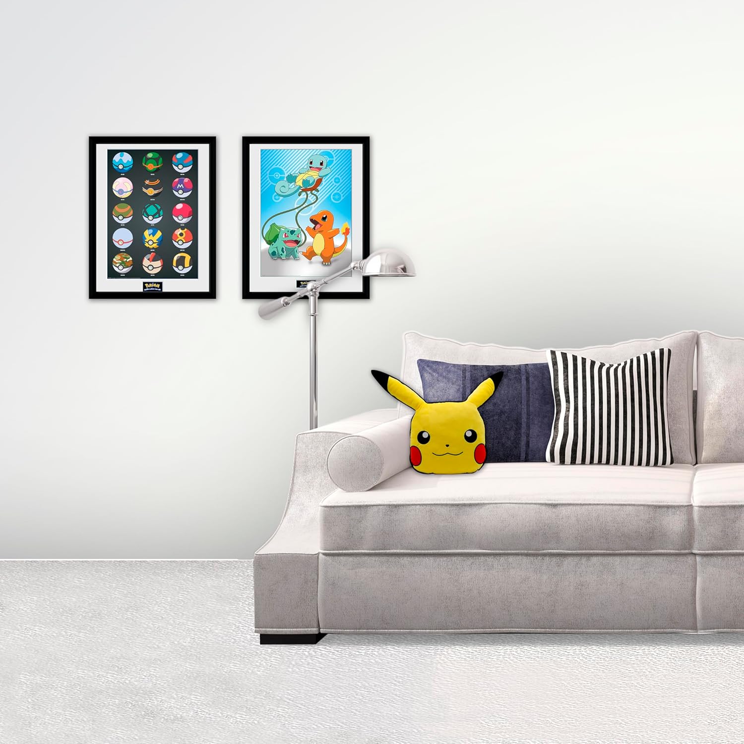 Cuscino Pokemon Pikachu Face Emotion 3D