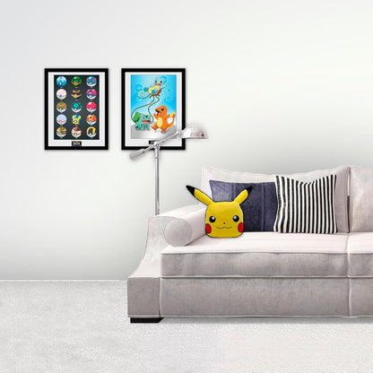 Cuscino Pokemon Pikachu Face Emotion 3D