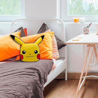 Cuscino Pokemon Pikachu Face Emotion 3D