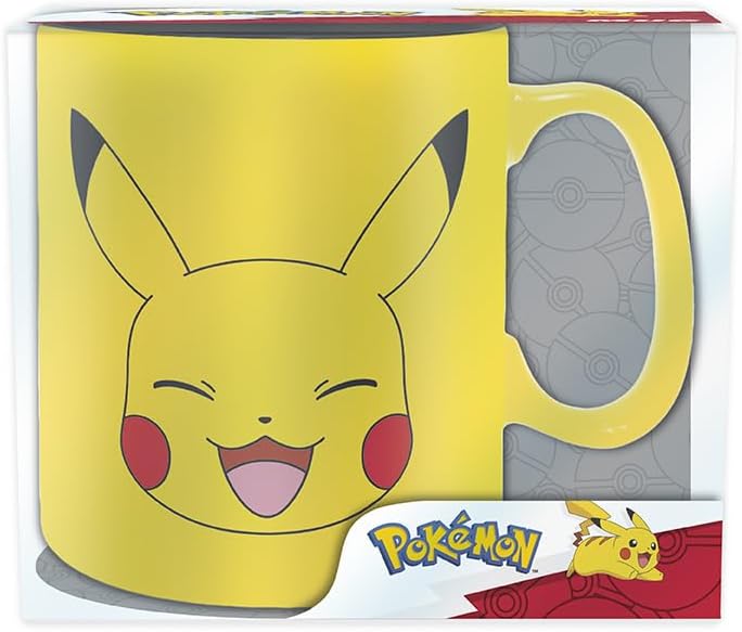 ABYSTYLE - POKEMON Tazza 460 ml Pikachu Viso
