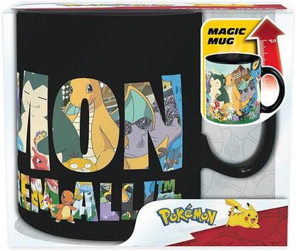 POKEMON Heat Change Mug Gotta catch em all King size