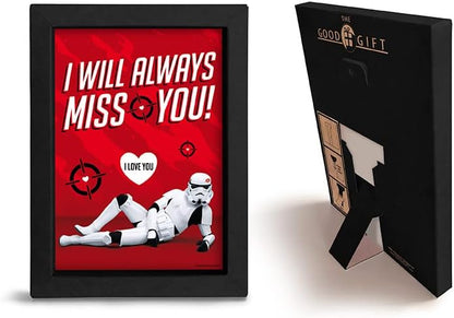 Quadro Star Wars Stormtrooper I Will Always Miss You